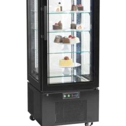 Chladicí vitrína panoramatická TEFCOLD UPD 400 C Black