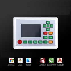 50W CO2 laserový gravírovací řezbářský stroj 300x500 mm