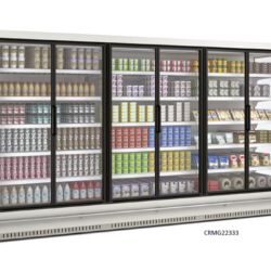 Vitrína přístěnná CRMG-22333-37M 221*88*375 křídlové dveře