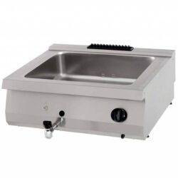 Bain Marie pro velké zatížení - dvojitá jednotka - hloubka 70 cm - Plynová