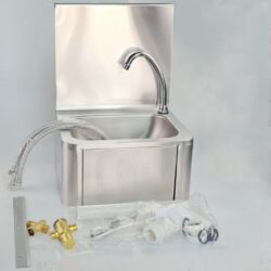 Závěsné nerez umyvadlo se zadní stěnou