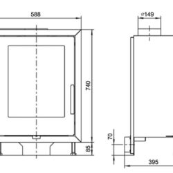 Alicante - provedení na výšku s rámečkem