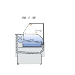 Chladící pult obslužný na ryby CVES-910-RR-P-EF