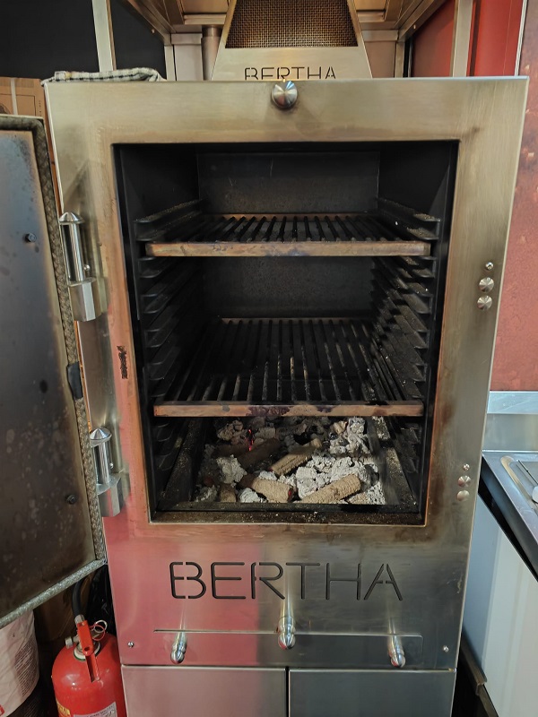 Bertha Professional Original pec-gril-udírna
