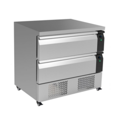 Chladící / mrazící podestavba CS2  4X 1/1GN  2 zásuvky