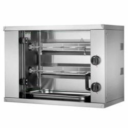 Plynový gril na kuřata 2 jehly /6 ks