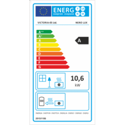 Krbová kamna VICTORIA Nero Lux