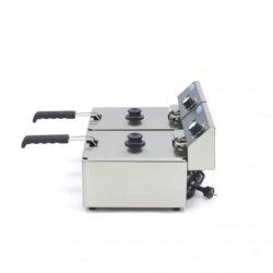 Elektrická fritéza dvojitá 2 x 10L  3+3kW