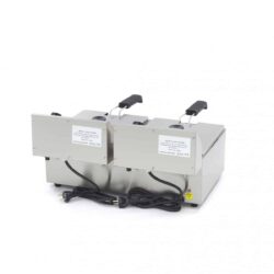 Elektrická fritéza dvojitá 2 x 10L  3+3kW