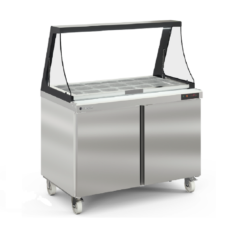 Chladící stůl / vitrína SDTP-48-18-LGL  123cm