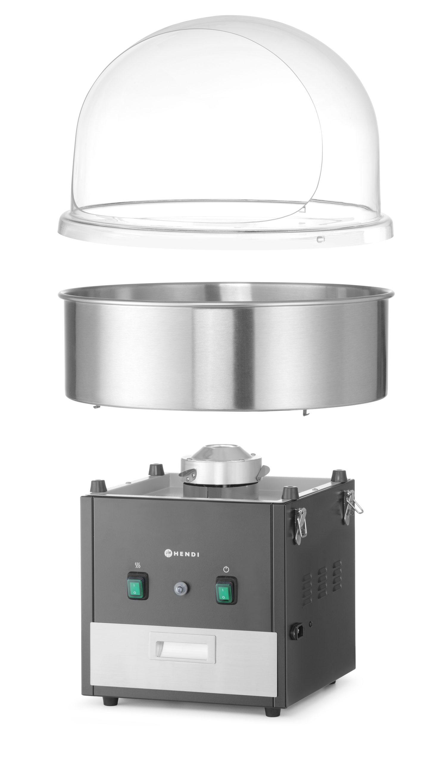 Stroj na cukrovou vatu, HENDI, Černá, 220V - Bild 14